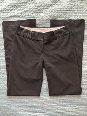 Ann Taylor LOFT Dark Gray Dress Pants